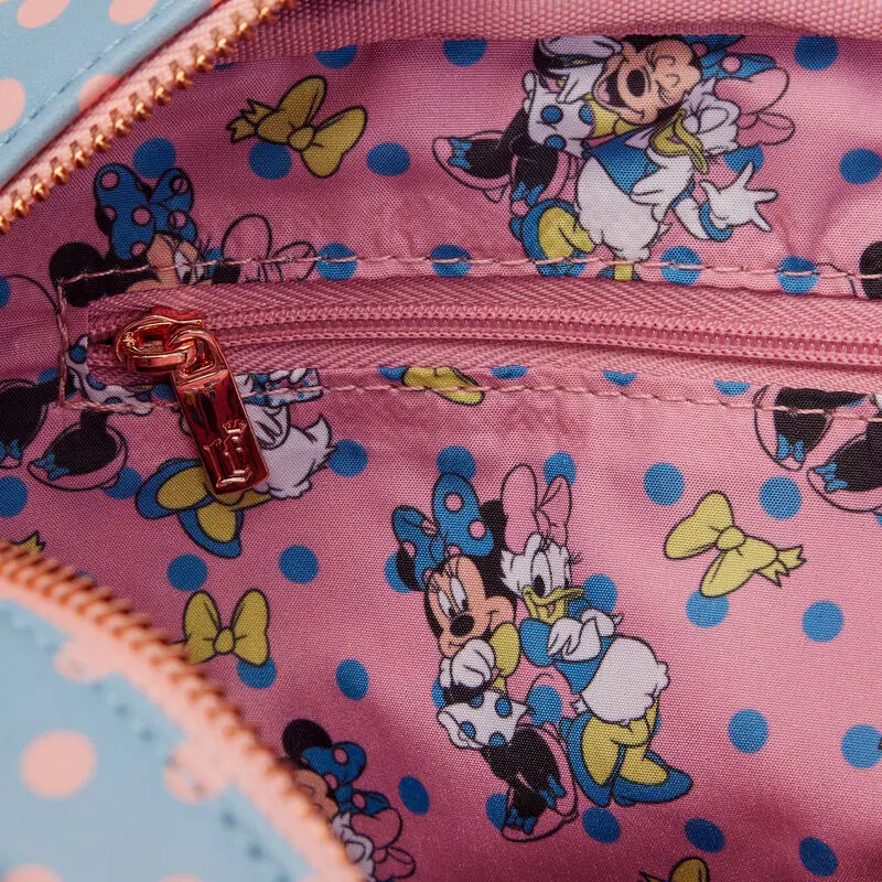 Loungefly Disney Minnie Mouse Pastel Polka Dot torba za nošenje preko tijela fotografija proizvoda