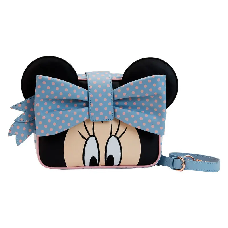 Loungefly Disney Minnie Mouse Pastel Polka Dot torba za nošenje preko tijela fotografija proizvoda