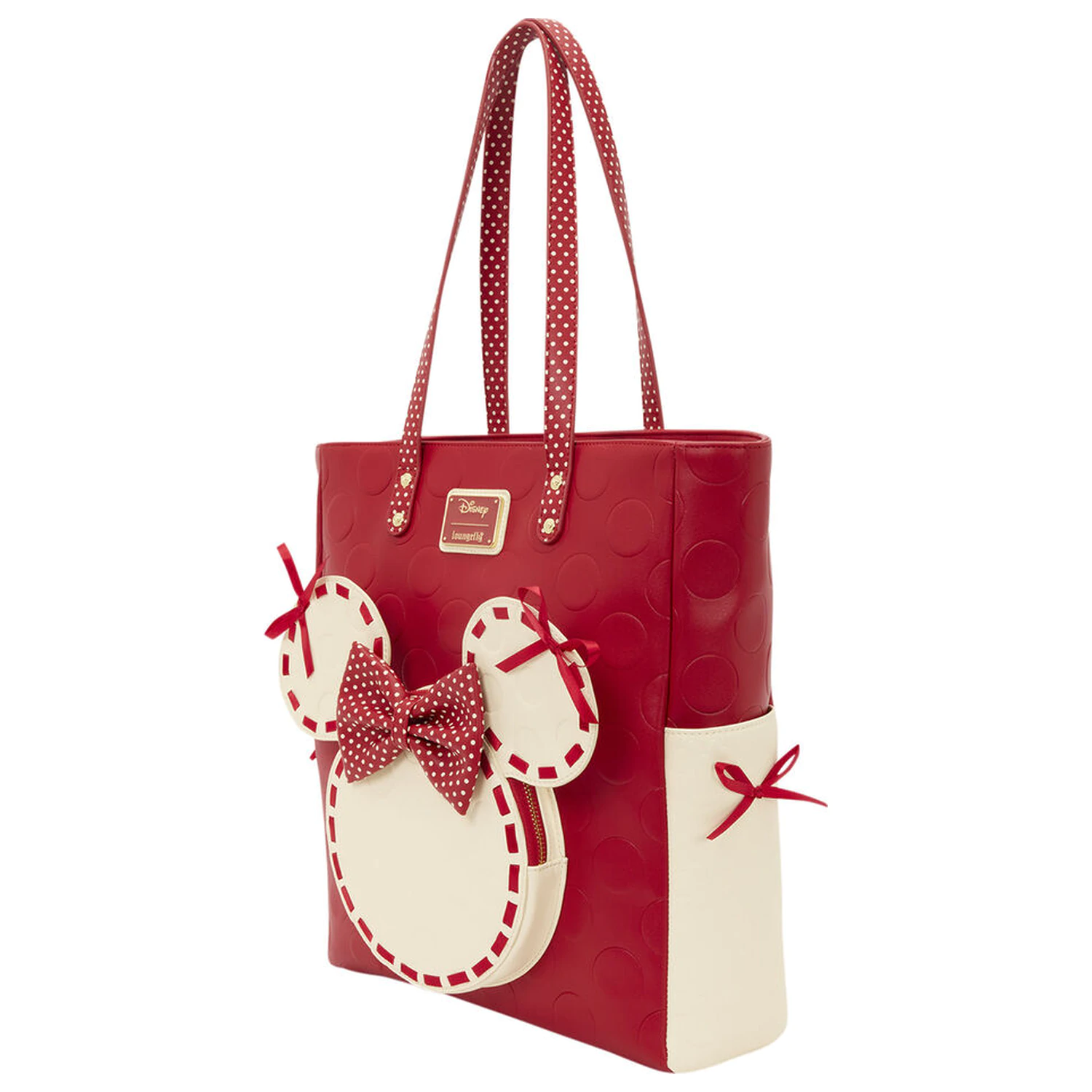 Loungefly Disney Minnie Mouse Rocks the Dots Coquette torba za rame fotografija proizvoda