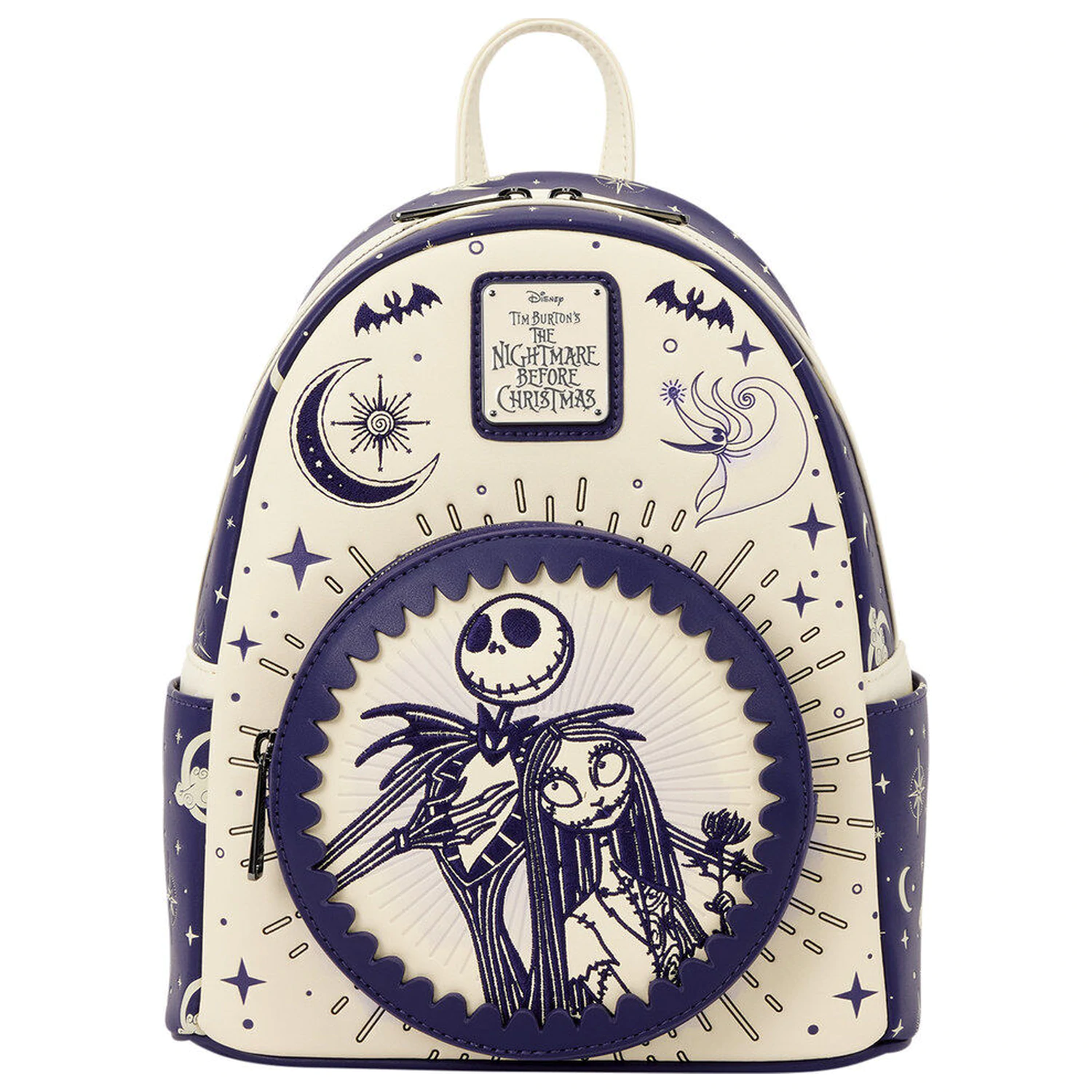 Loungefly Disney Nightmare Before Christmas Jack Skellington & Sally Night Sky ruksak 26cm fotografija proizvoda