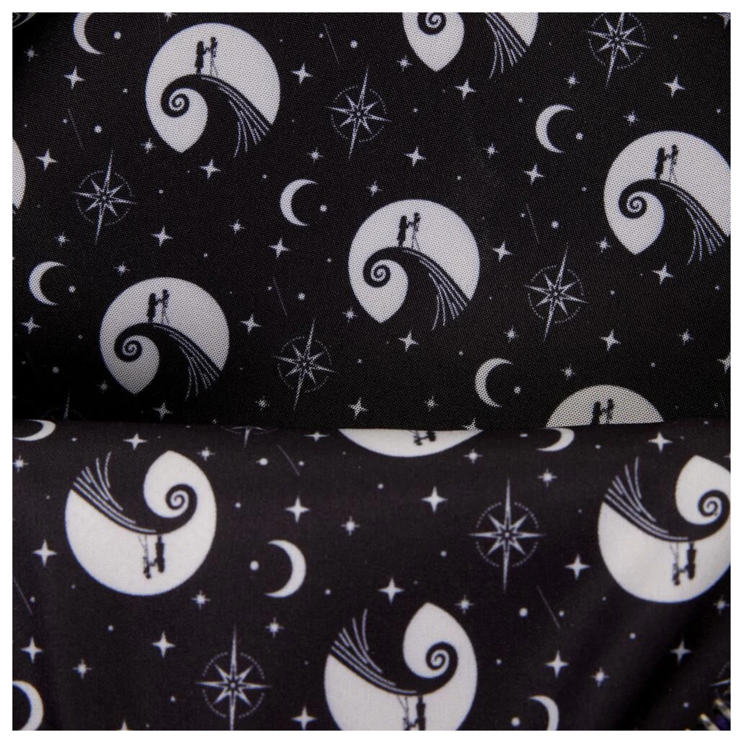 Loungefly Disney Nightmare Before Christmas Jack Skellington & Sally Night Sky ruksak 26cm fotografija proizvoda