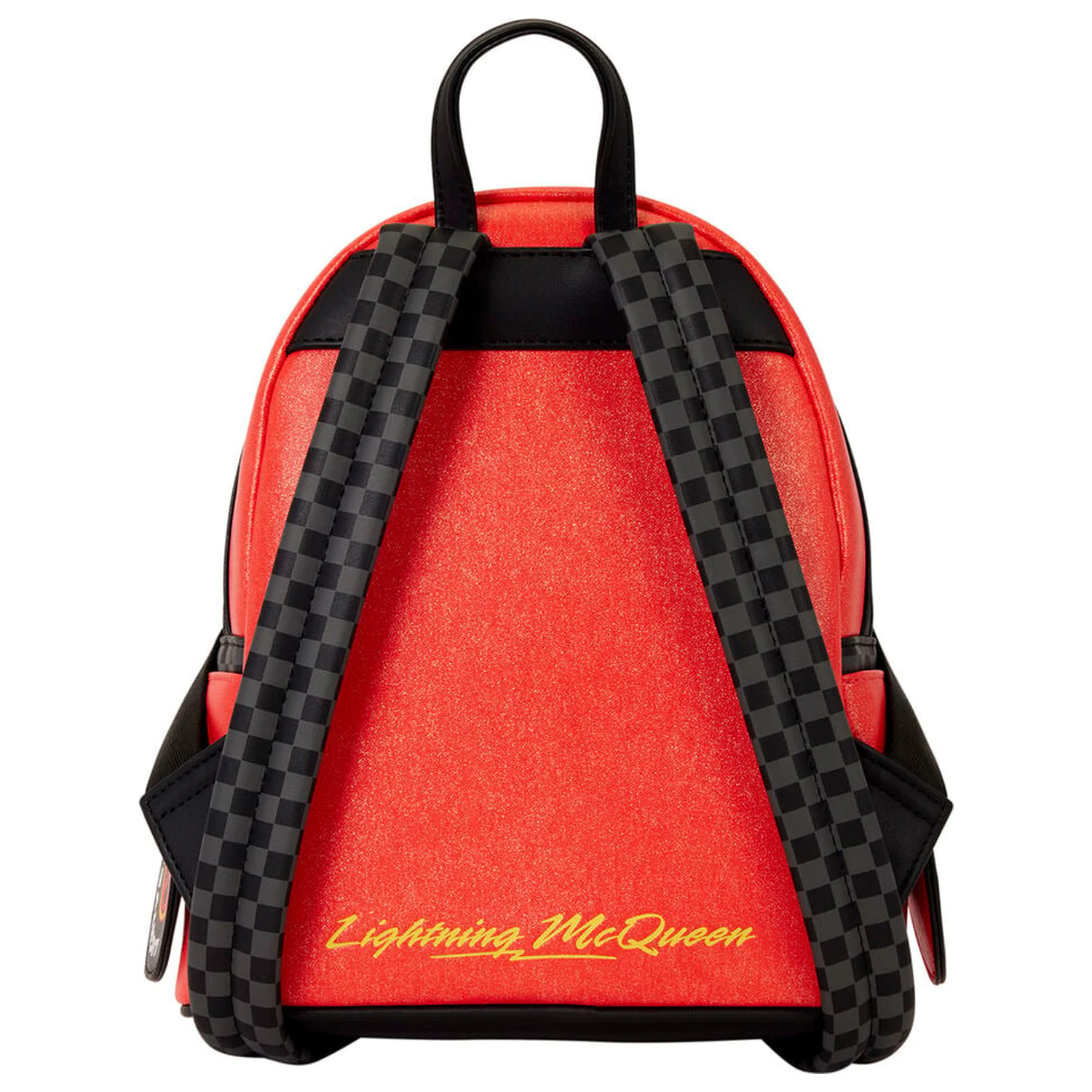 Loungefly Disney Pixar Cars 20th Anniversary Lightning McQueen metalik svjetleći ruksak 26 cm fotografija proizvoda