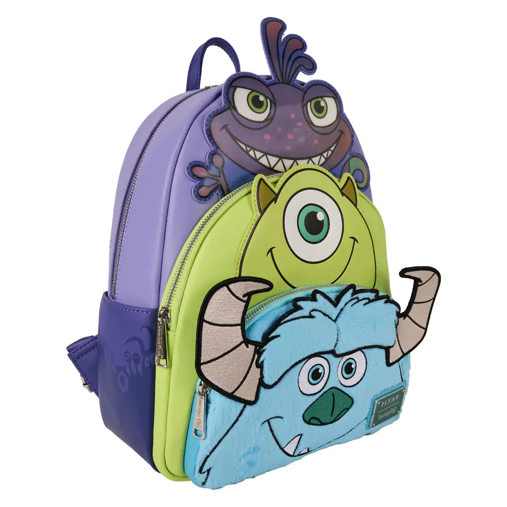 Loungefly Disney Pixar Monsters INC Mike Sully and Randall ruksak 31 cm fotografija proizvoda