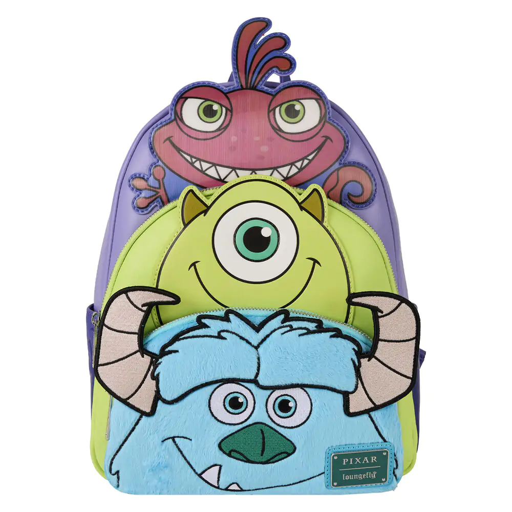 Loungefly Disney Pixar Monsters INC Mike Sully and Randall ruksak 31 cm fotografija proizvoda