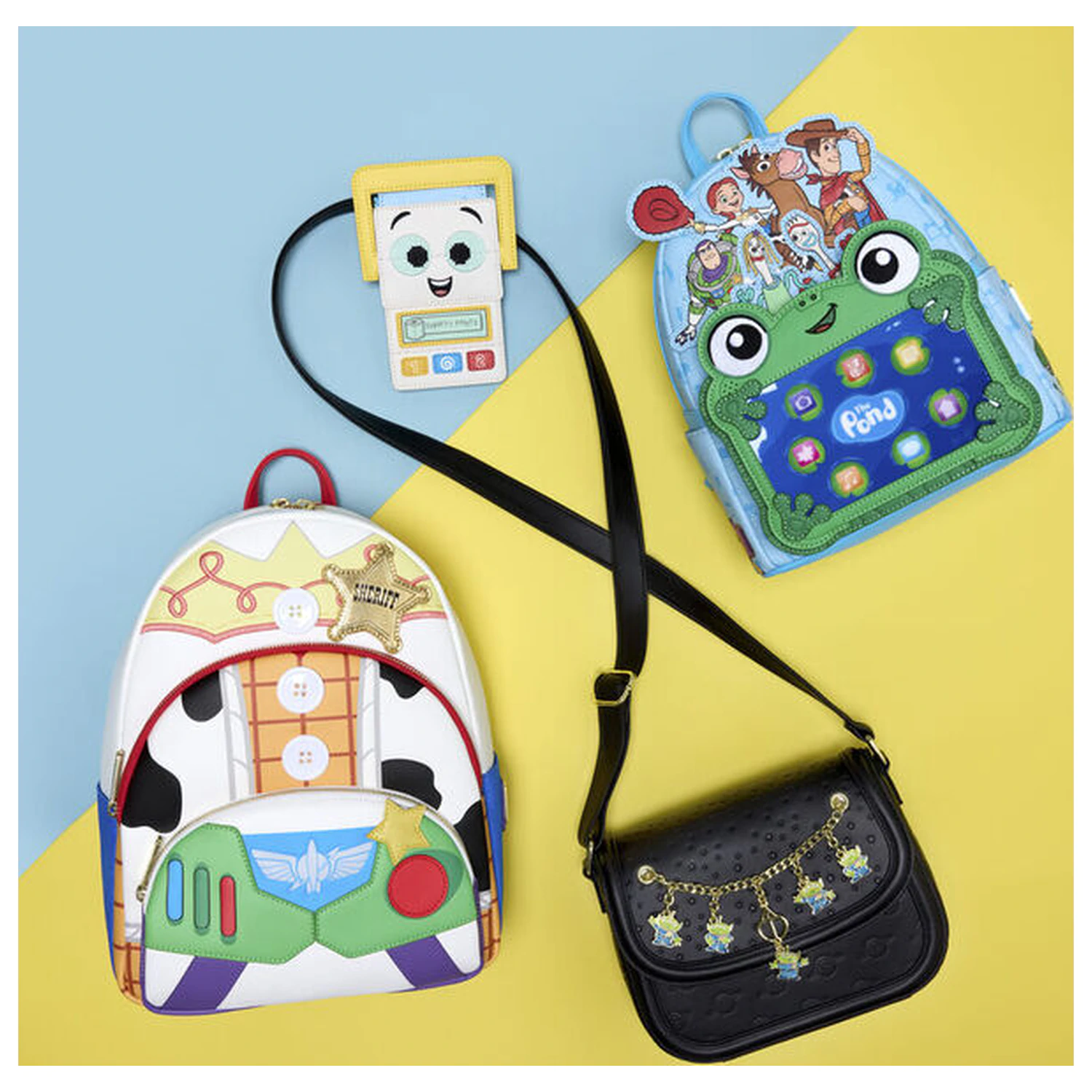 Loungefly Disney Pixar Toy Story 5 Characters ruksak 26 cm fotografija proizvoda