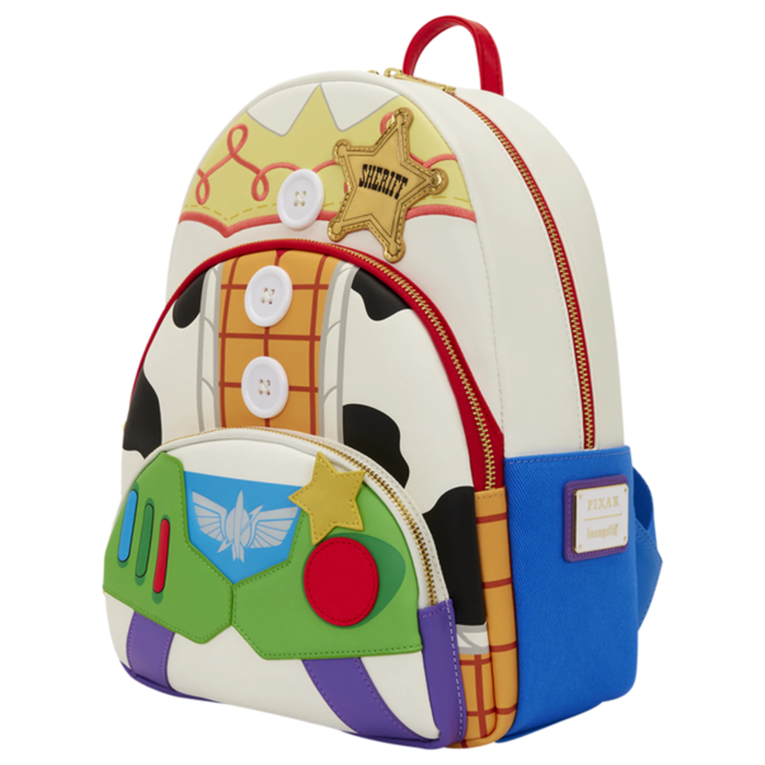 Loungefly Disney Pixar Toy Story 5 Jessie, Woody & Buzz Lightyear ruksak 31cm fotografija proizvoda