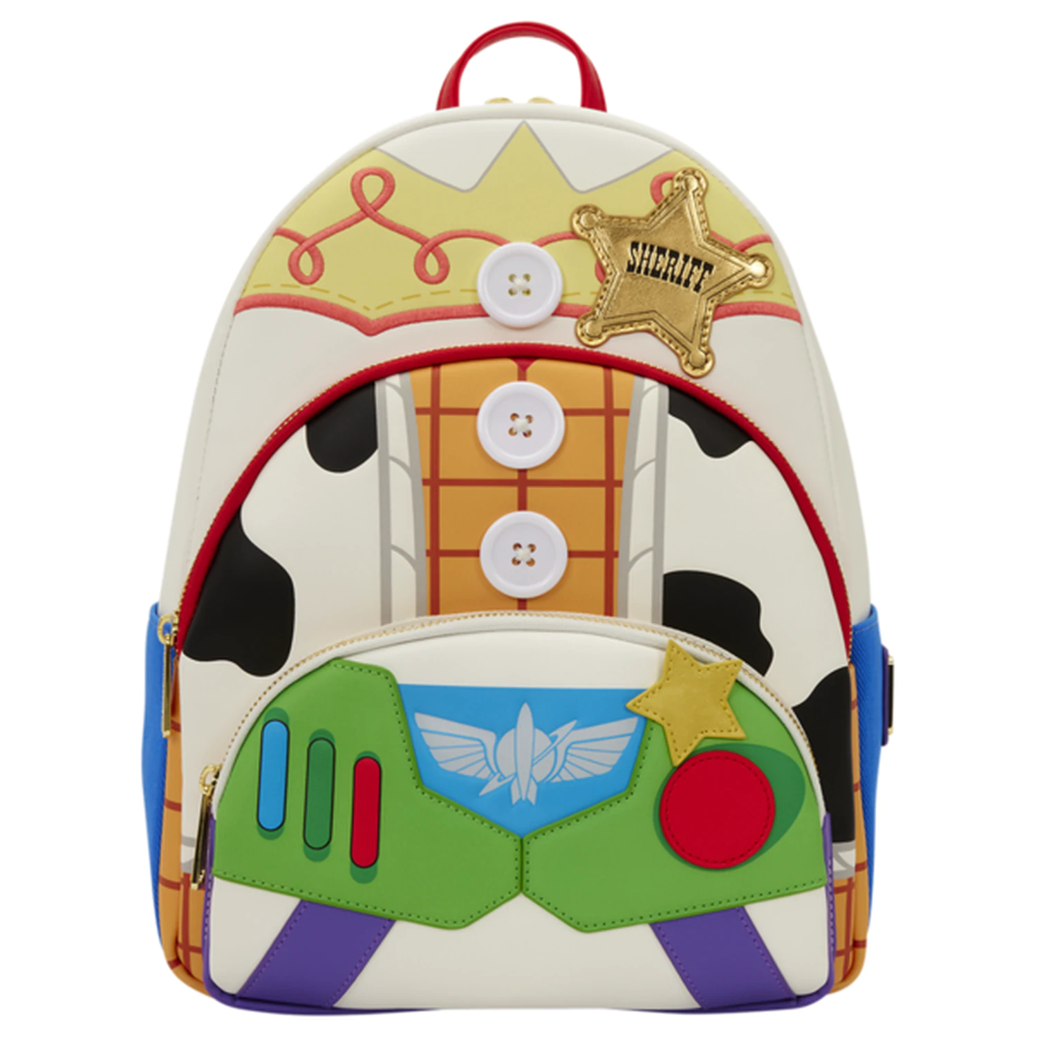 Loungefly Disney Pixar Toy Story 5 Jessie, Woody & Buzz Lightyear ruksak 31cm fotografija proizvoda