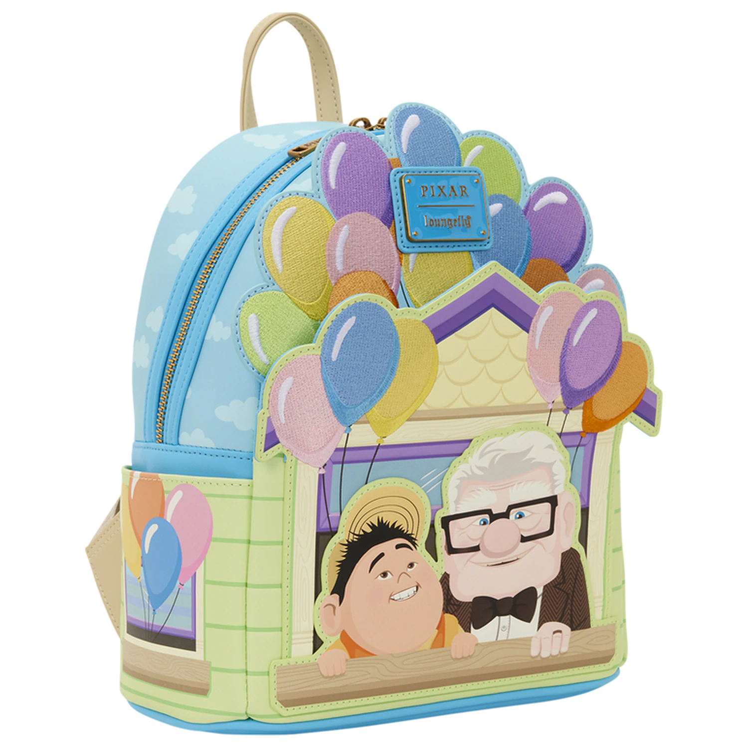 Loungefly Disney Pixar Up Carl & Russell ruksak 26 cm fotografija proizvoda