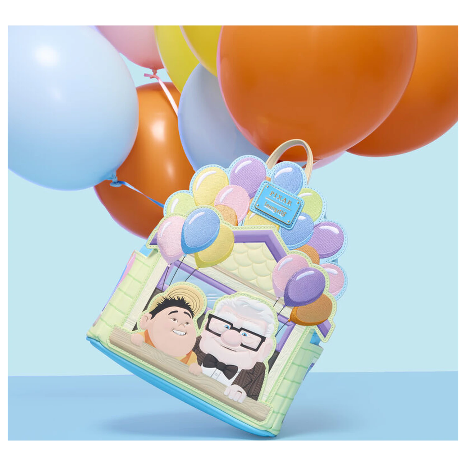 Loungefly Disney Pixar Up Carl & Russell ruksak 26 cm fotografija proizvoda