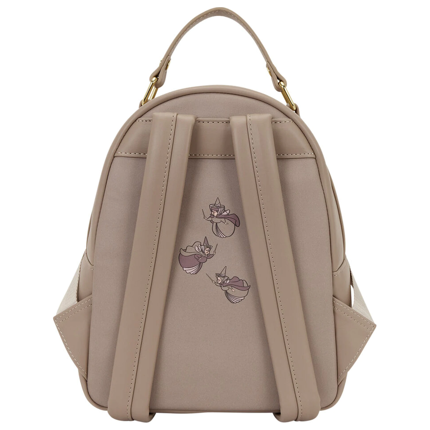 Loungefly Disney Sleeping Beauty & Maleficient Spinning Wheel ruksak 26 cm fotografija proizvoda