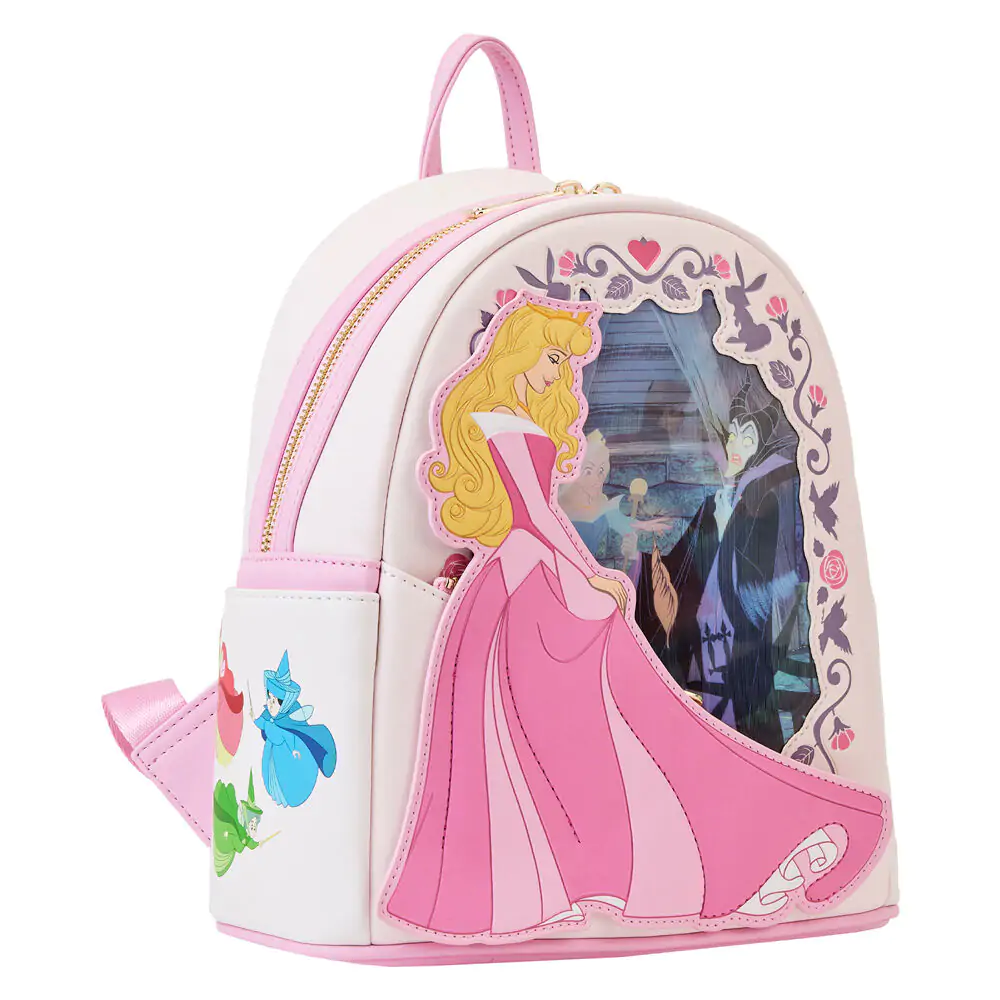 Loungefly Disney Sleeping Beauty lenticular ruksak 26 cm fotografija proizvoda