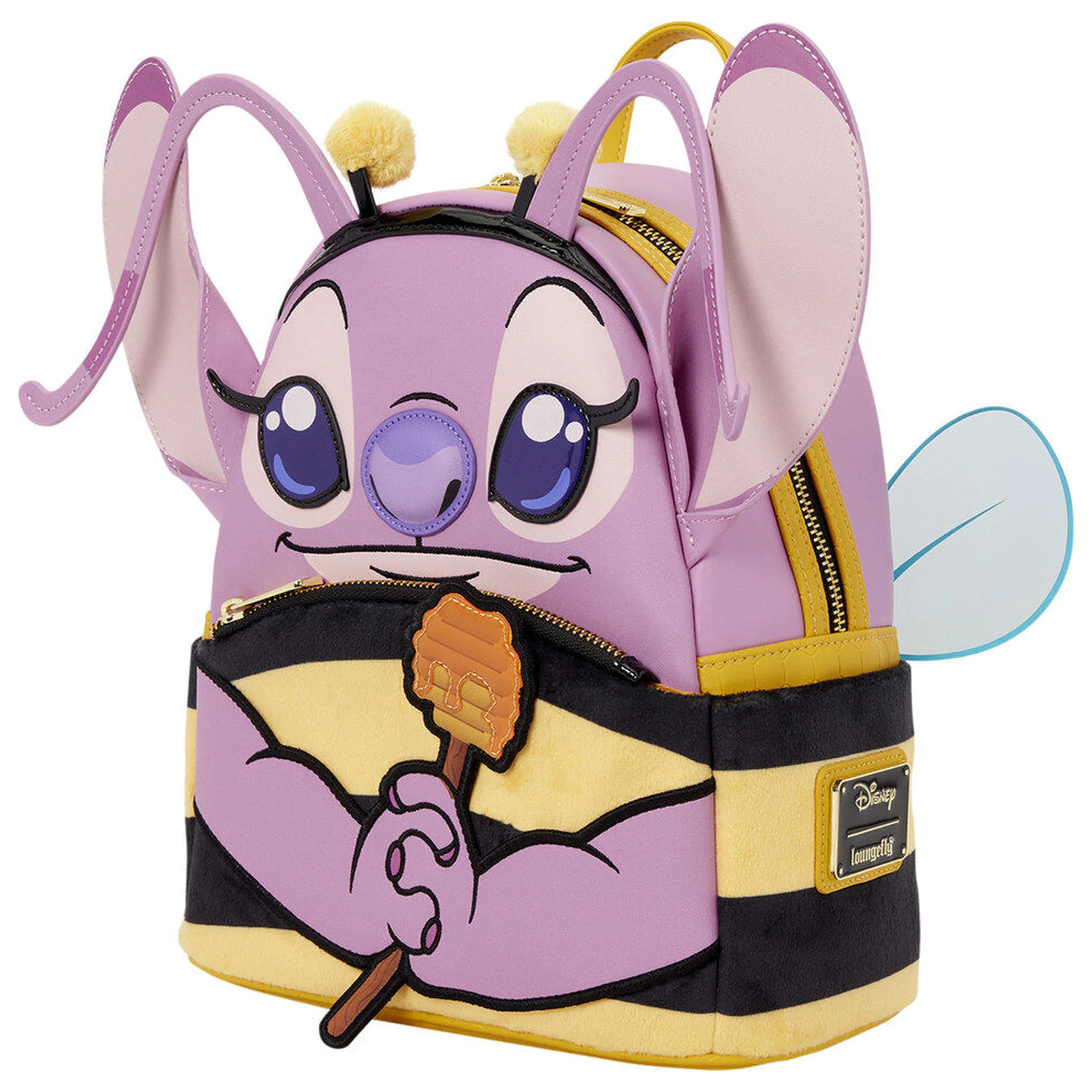 Loungefly Disney Stitch Angel Bumblebee ruksak 26cm fotografija proizvoda