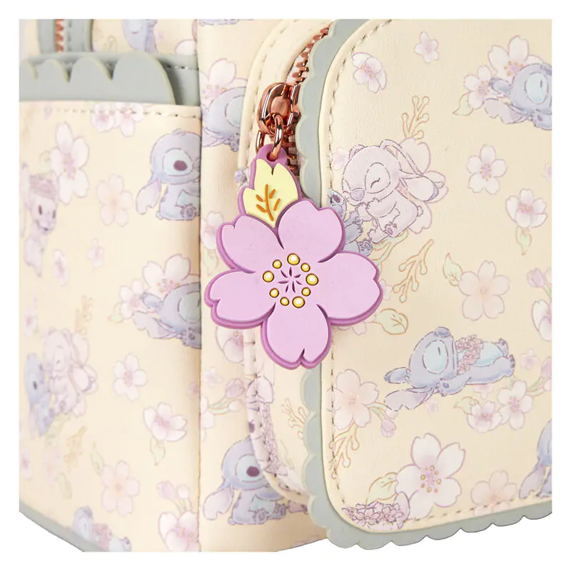 Loungefly Disney Stitch Cherry Blossom ruksak 26 cm fotografija proizvoda