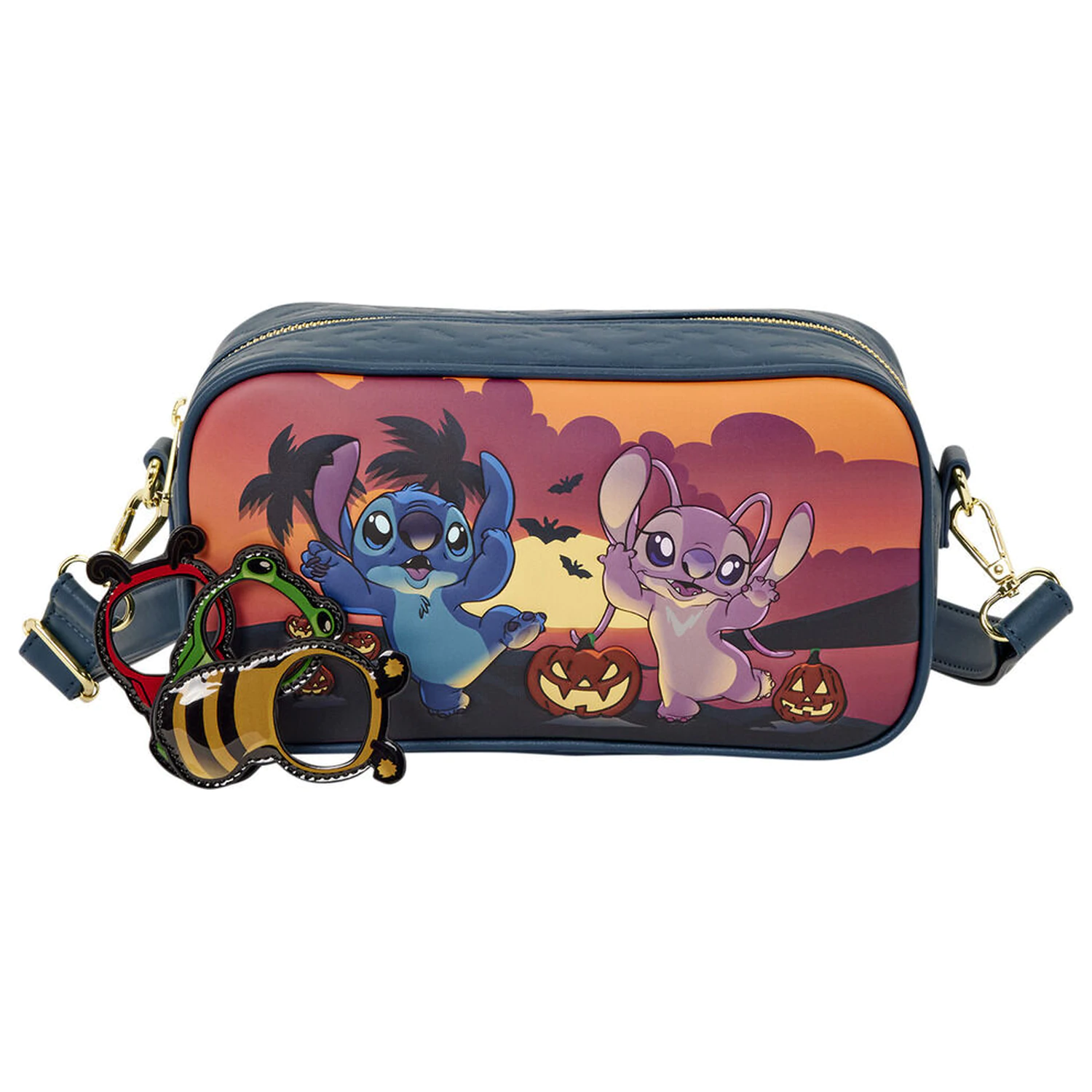 Loungefly Disney Stitch Halloween Angel & Stitch torba za rame fotografija proizvoda