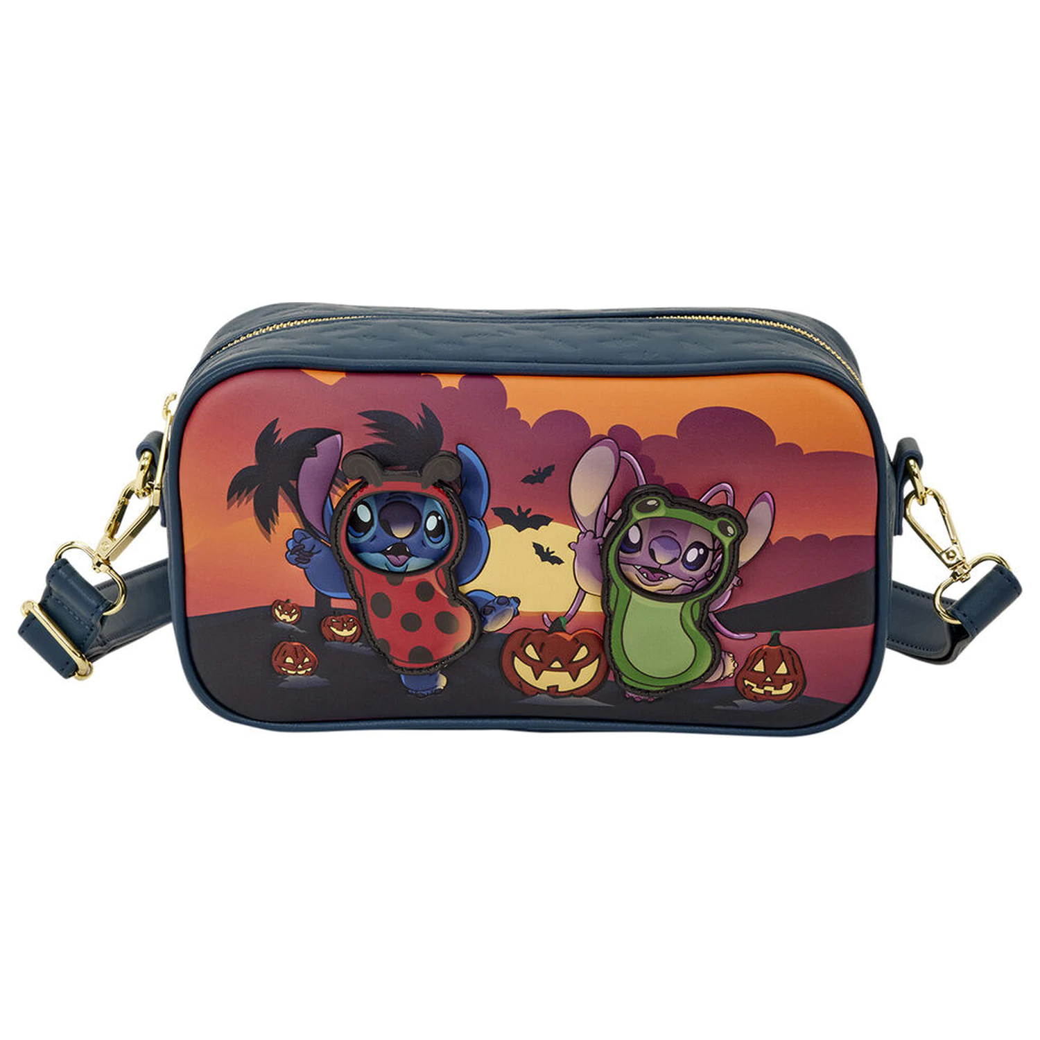 Loungefly Disney Stitch Halloween Angel & Stitch torba za rame fotografija proizvoda