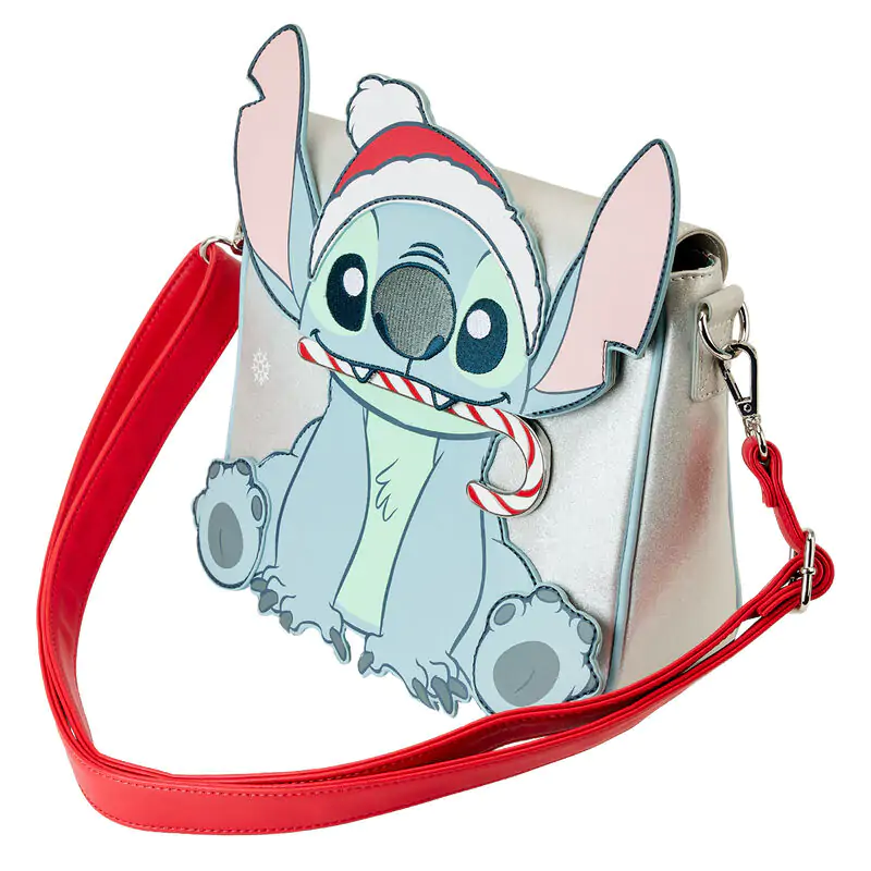 Loungefly Disney Stitch Holiday svjetlucava crossbody torba fotografija proizvoda