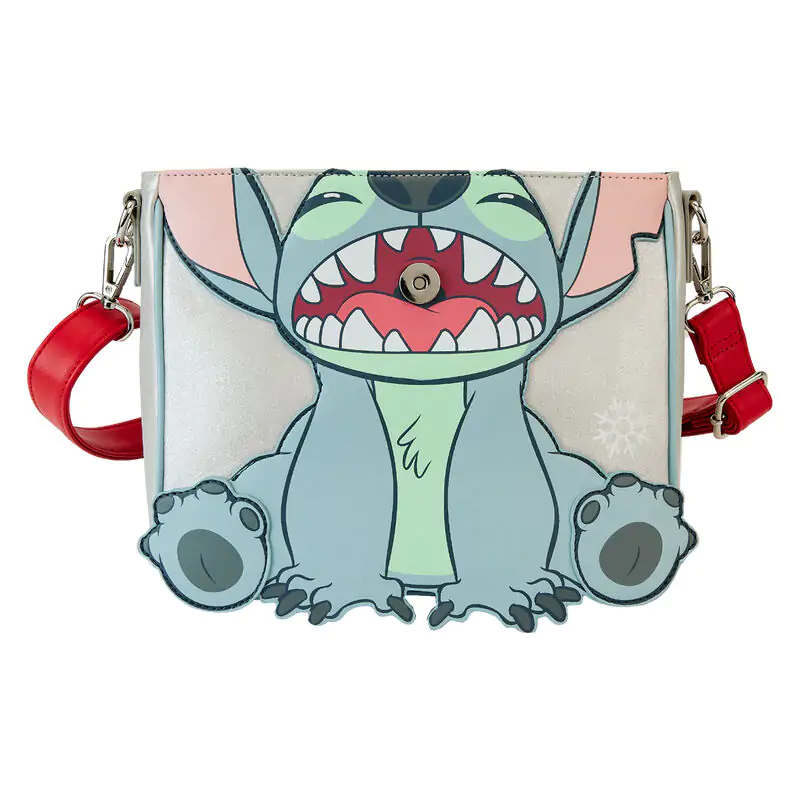 Loungefly Disney Stitch Holiday svjetlucava crossbody torba fotografija proizvoda