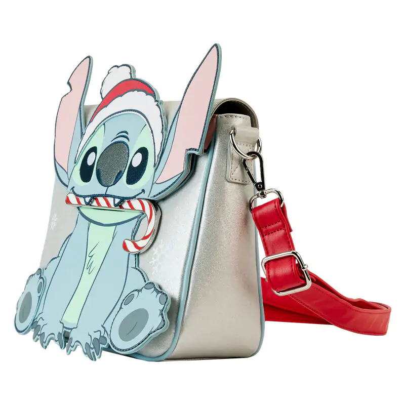 Loungefly Disney Stitch Holiday svjetlucava crossbody torba fotografija proizvoda