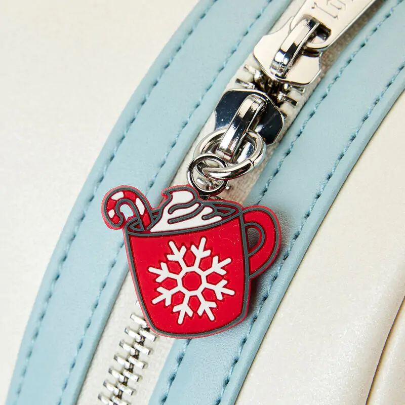 Loungefly Disney Stitch Holiday Snow Angel ruksak sa šljokicama 26 cm fotografija proizvoda