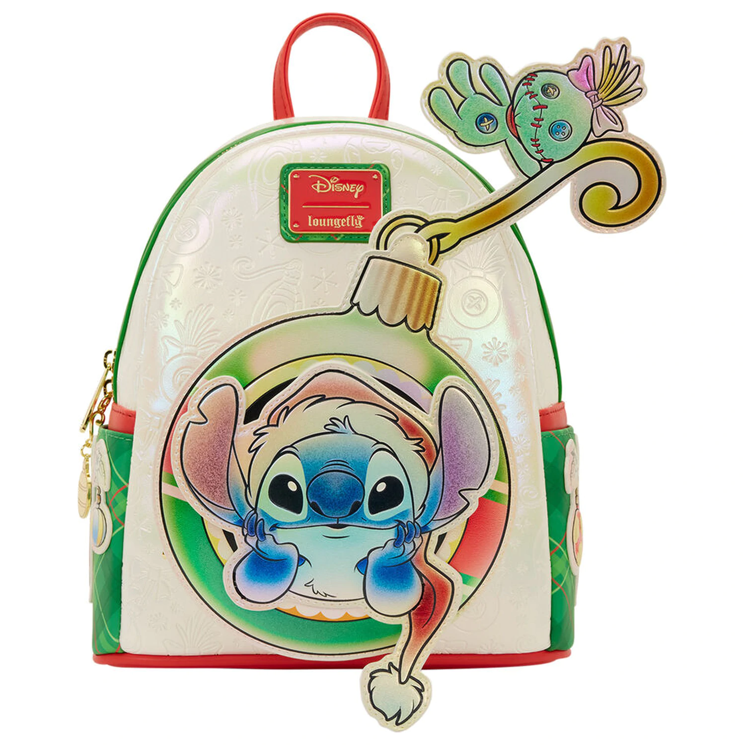 Loungefly Disney Stitch Holiday ruksak 26cm fotografija proizvoda
