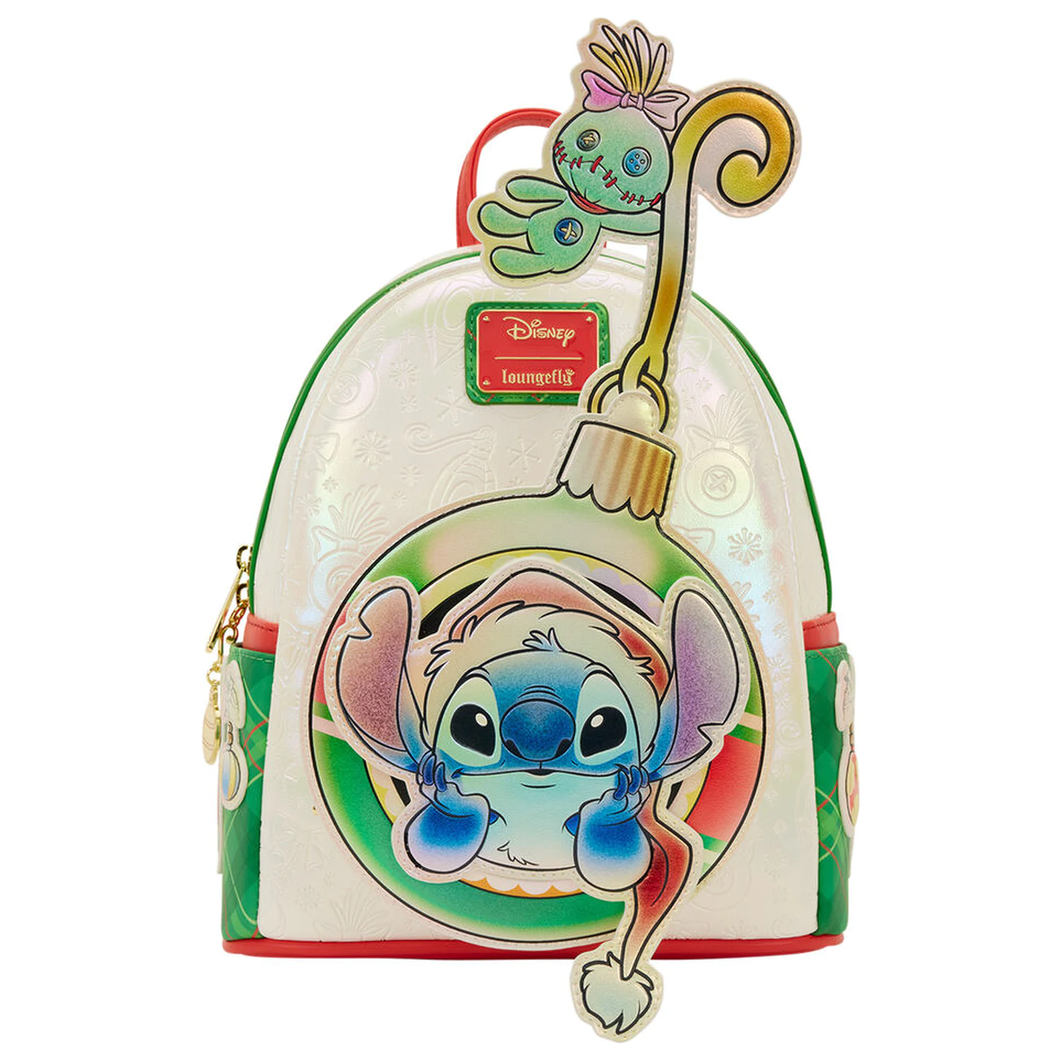 Loungefly Disney Stitch Holiday ruksak 26cm fotografija proizvoda