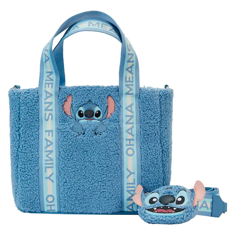 Loungefly Disney Stitch plišana torba s torbicom za kovanice fotografija proizvoda