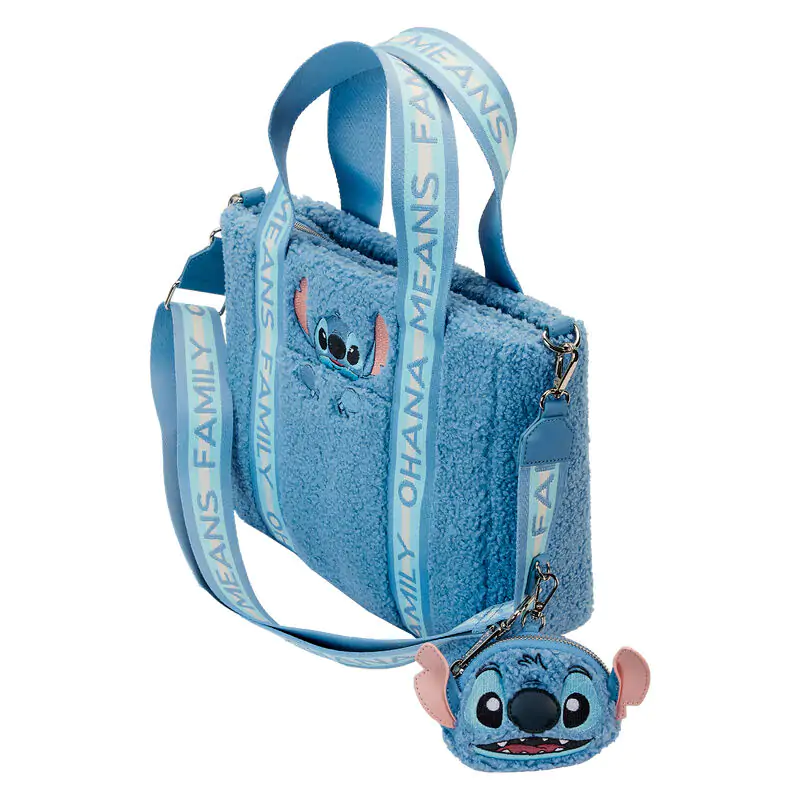 Loungefly Disney Stitch plišana torba s torbicom za kovanice fotografija proizvoda