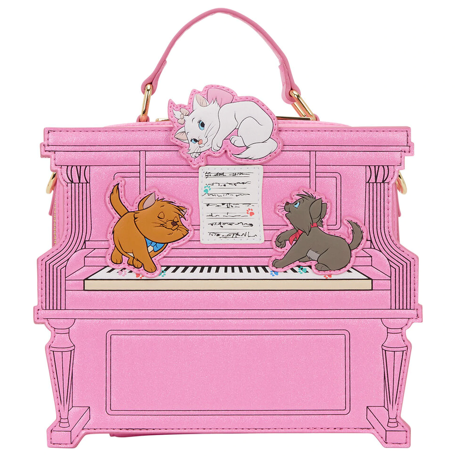Loungefly Disney The Aristocats Piano torba za rame fotografija proizvoda