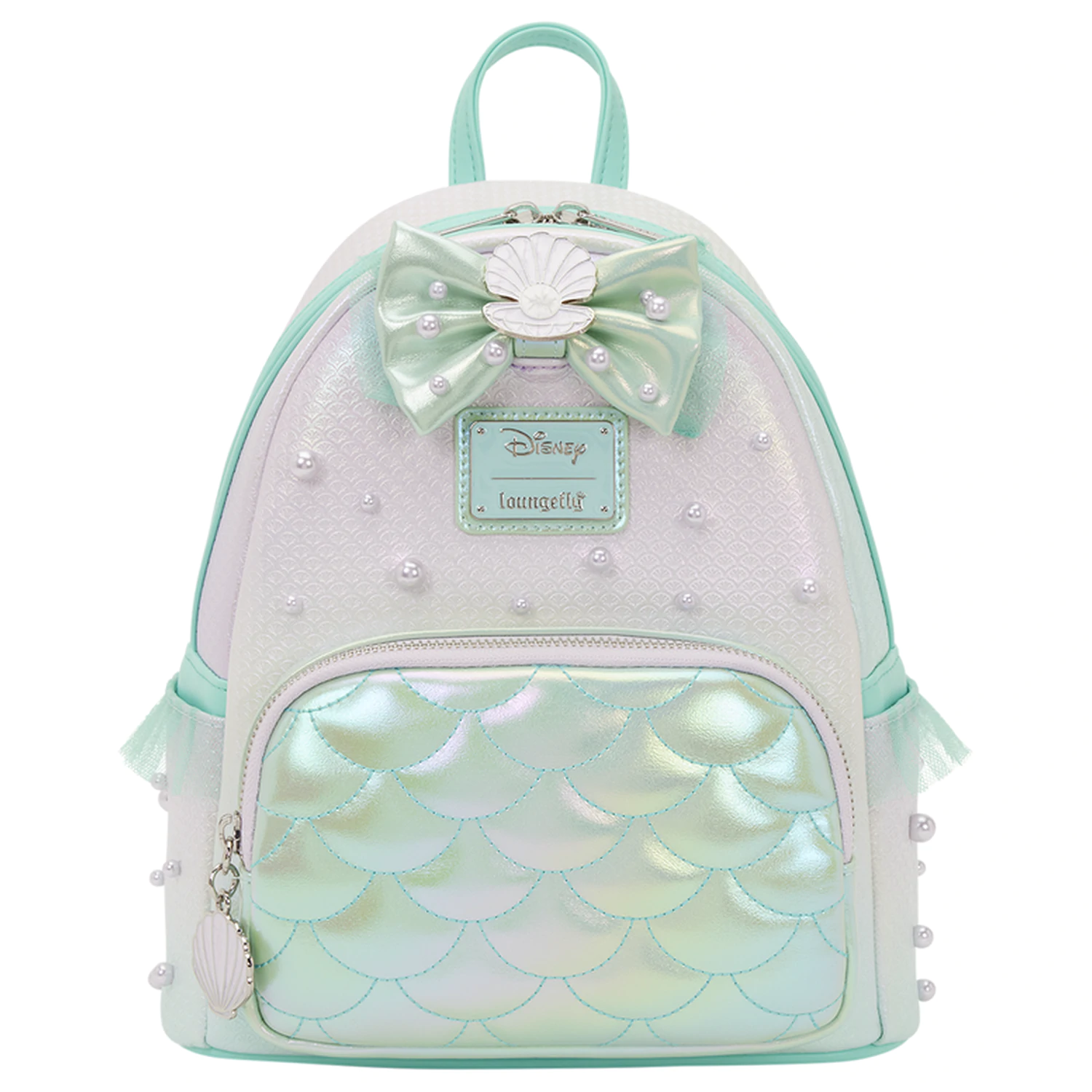 Loungefly Disney The Little Mermaid Iridescent Pearl ruksak 26cm fotografija proizvoda