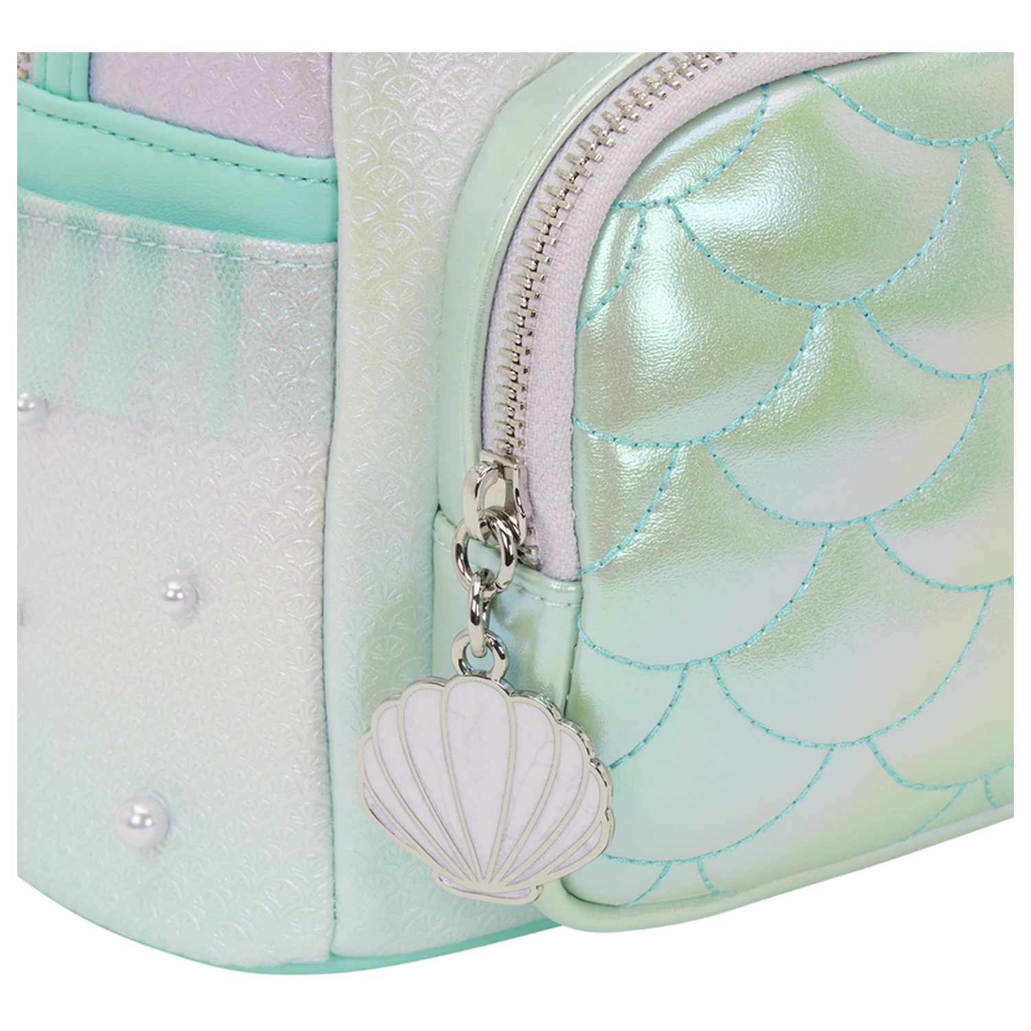 Loungefly Disney The Little Mermaid Iridescent Pearl ruksak 26cm fotografija proizvoda