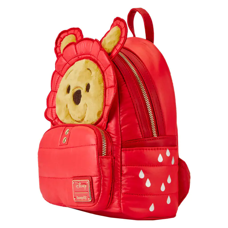 Loungefly Disney Winnie the Pooh Rainy Day Puffer jakna ruksak 26 cm fotografija proizvoda