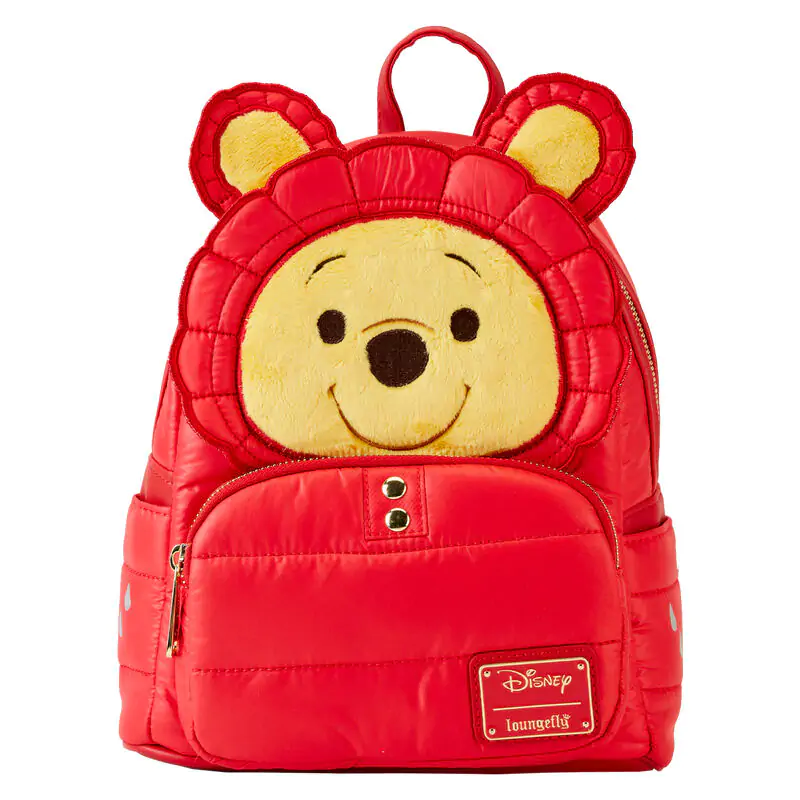 Loungefly Disney Winnie the Pooh Rainy Day Puffer jakna ruksak 26 cm fotografija proizvoda