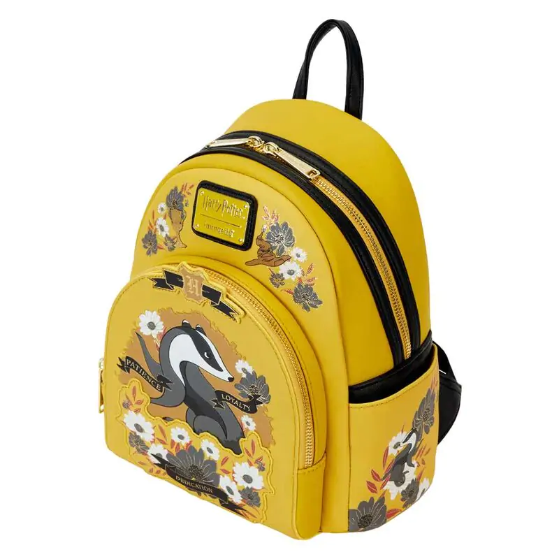 Loungefly Harry Potter Hufflepuff House Floral ruksak 26 cm fotografija proizvoda