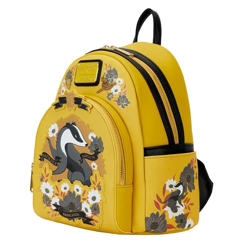 Loungefly Harry Potter Hufflepuff House Floral ruksak 26 cm fotografija proizvoda