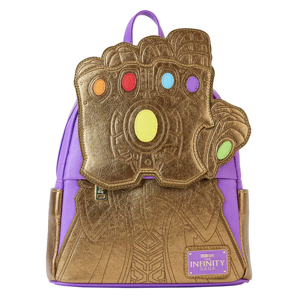 Loungefly Marvel Thanos Gauntlet ruksak 26 cm fotografija proizvoda