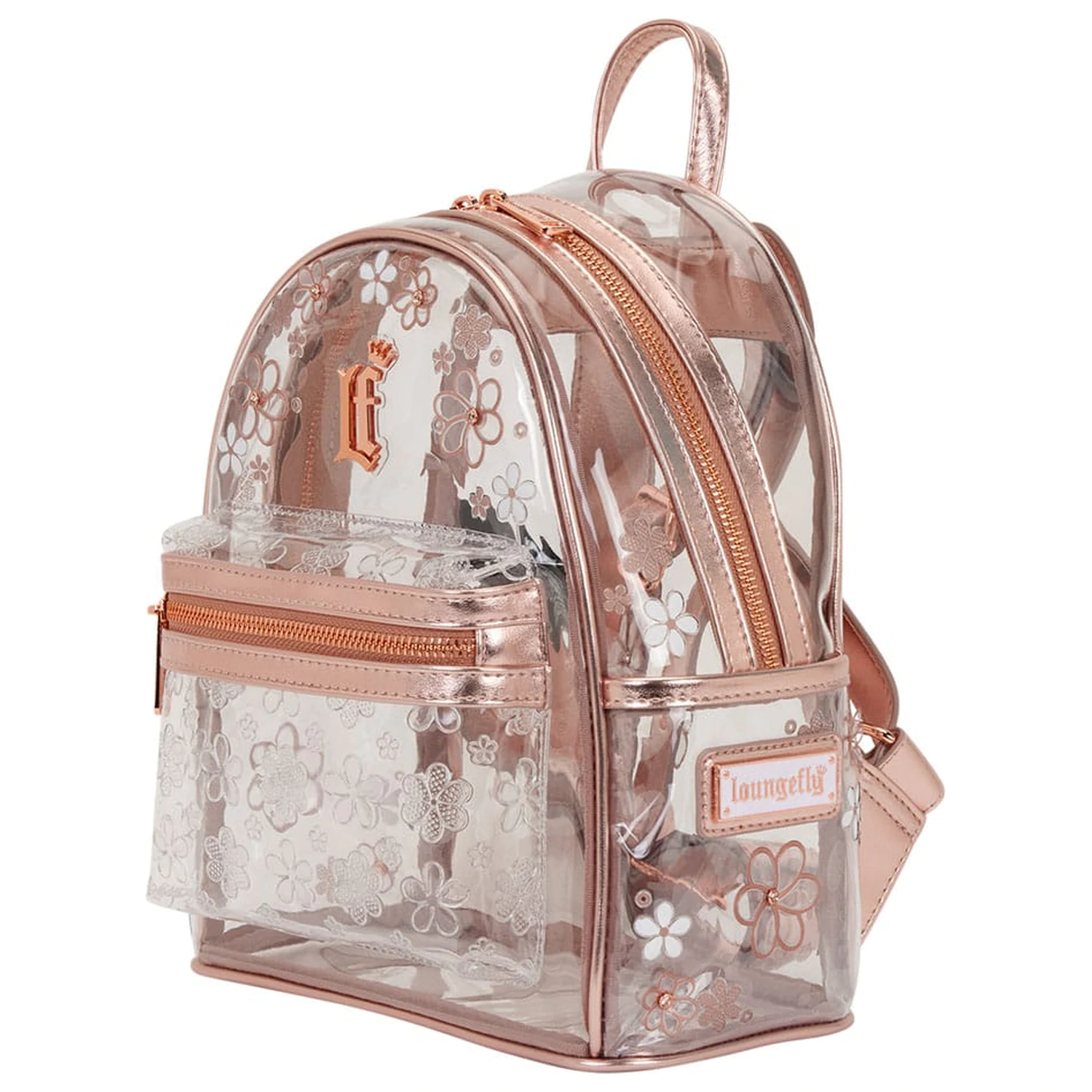 Loungefly mini ruksak Clear Floral fotografija proizvoda