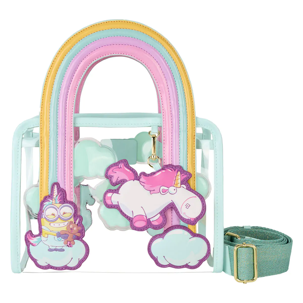 Loungefly Minions Fluffy Unicorn torba za rame fotografija proizvoda