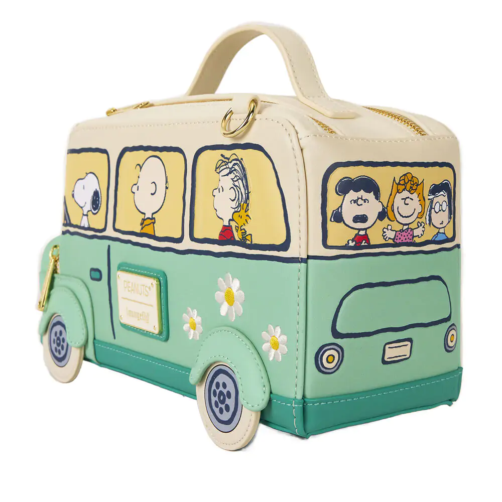 Loungefly Peanuts Road Trip Bus torba za nošenje preko ramena fotografija proizvoda