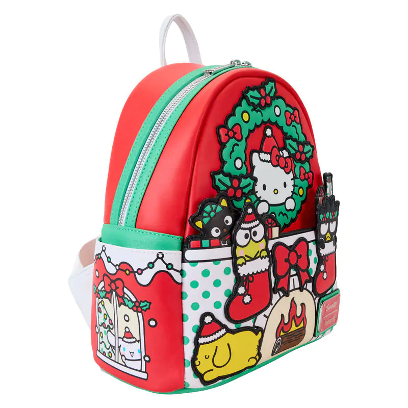 Loungefly Sanrio Hello Kitty Christmas ruksak 26 cm fotografija proizvoda