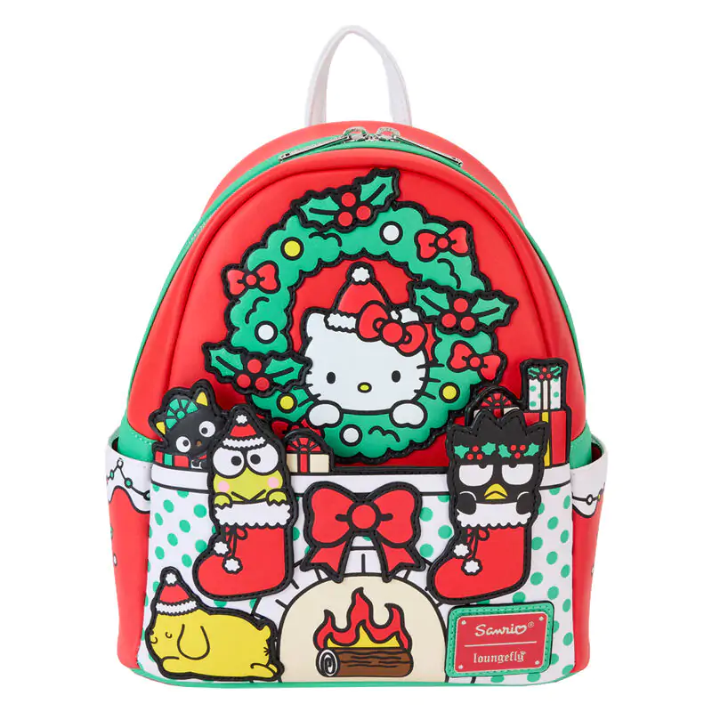 Loungefly Sanrio Hello Kitty Christmas ruksak 26 cm fotografija proizvoda