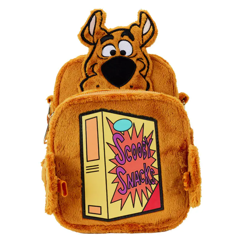 Loungefly Scooby-Doo Snacks plišana torba za rame + torbica za kovanice fotografija proizvoda