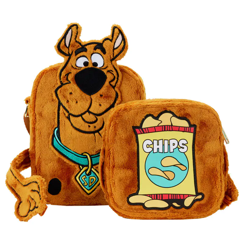 Loungefly Scooby-Doo Snacks plišana torba za rame + torbica za kovanice fotografija proizvoda