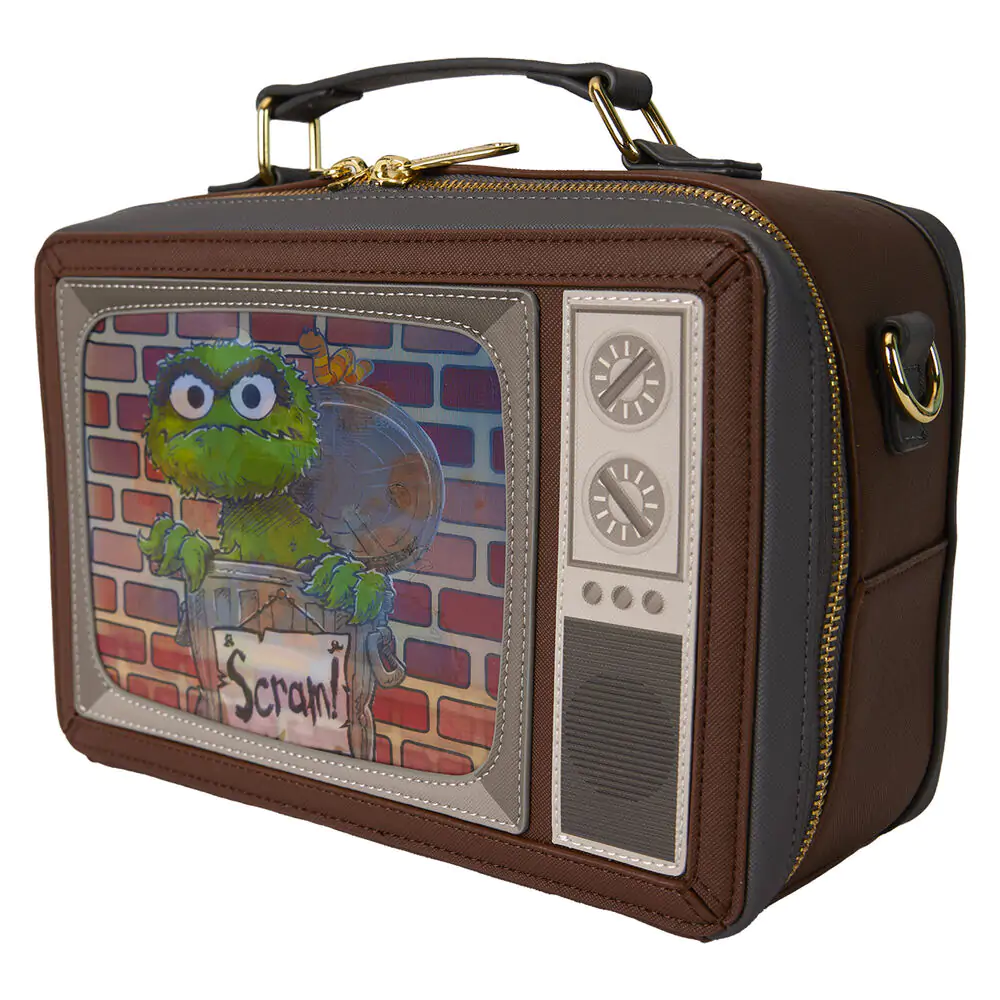 Loungefly Sesame Street Retro TV Lenticular torba za rame fotografija proizvoda