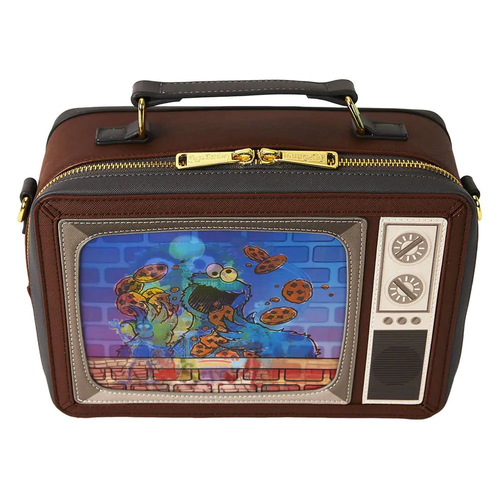Loungefly Sesame Street Retro TV Lenticular torba za rame fotografija proizvoda