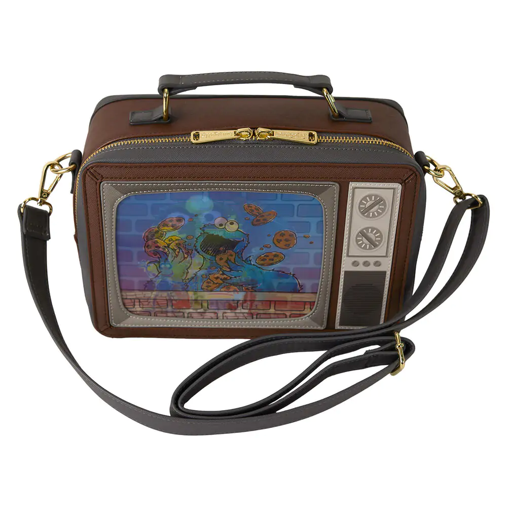 Loungefly Sesame Street Retro TV Lenticular torba za rame fotografija proizvoda