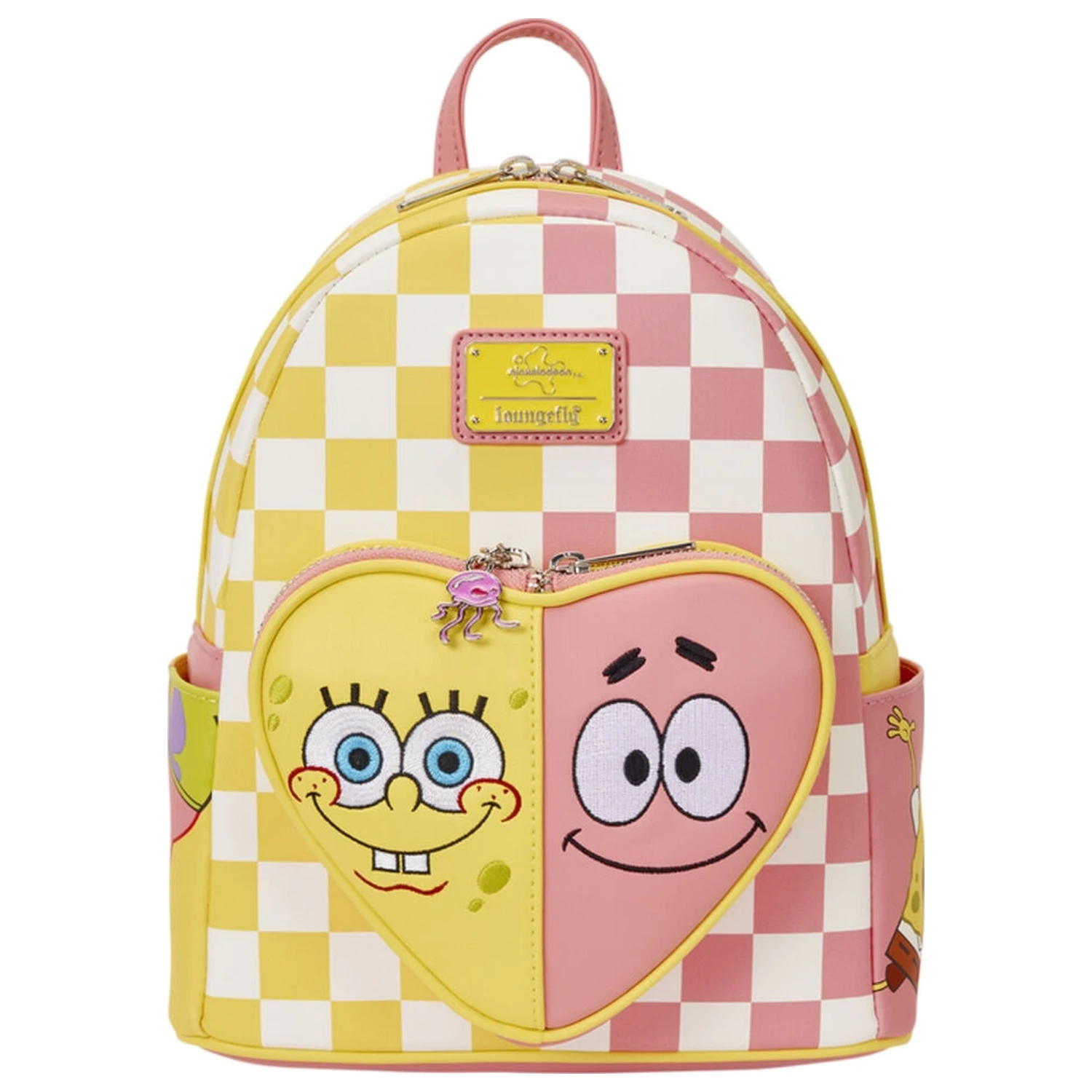 Loungefly SpongeBob SquarePants & Patrick Star Checkered ruksak 26cm fotografija proizvoda