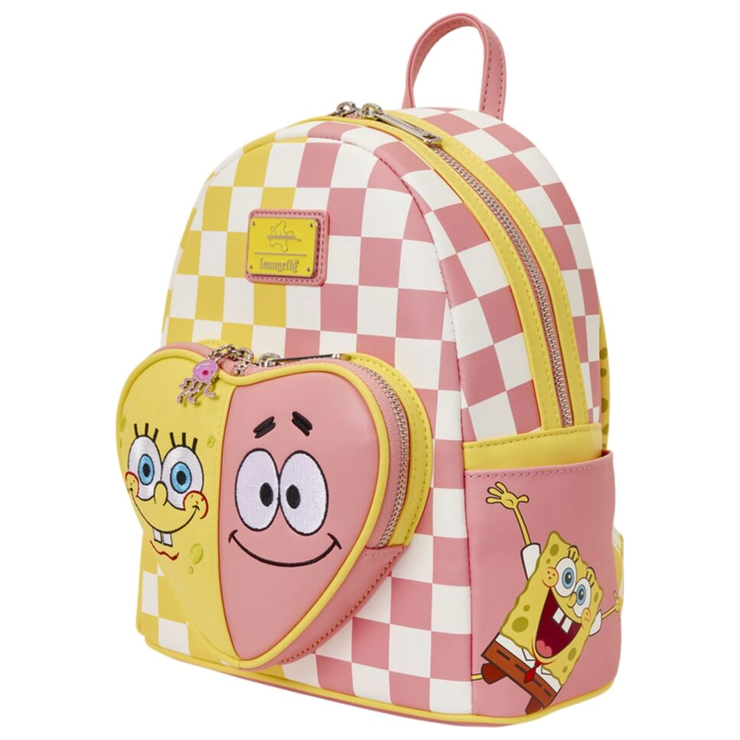 Loungefly SpongeBob SquarePants & Patrick Star Checkered ruksak 26cm fotografija proizvoda