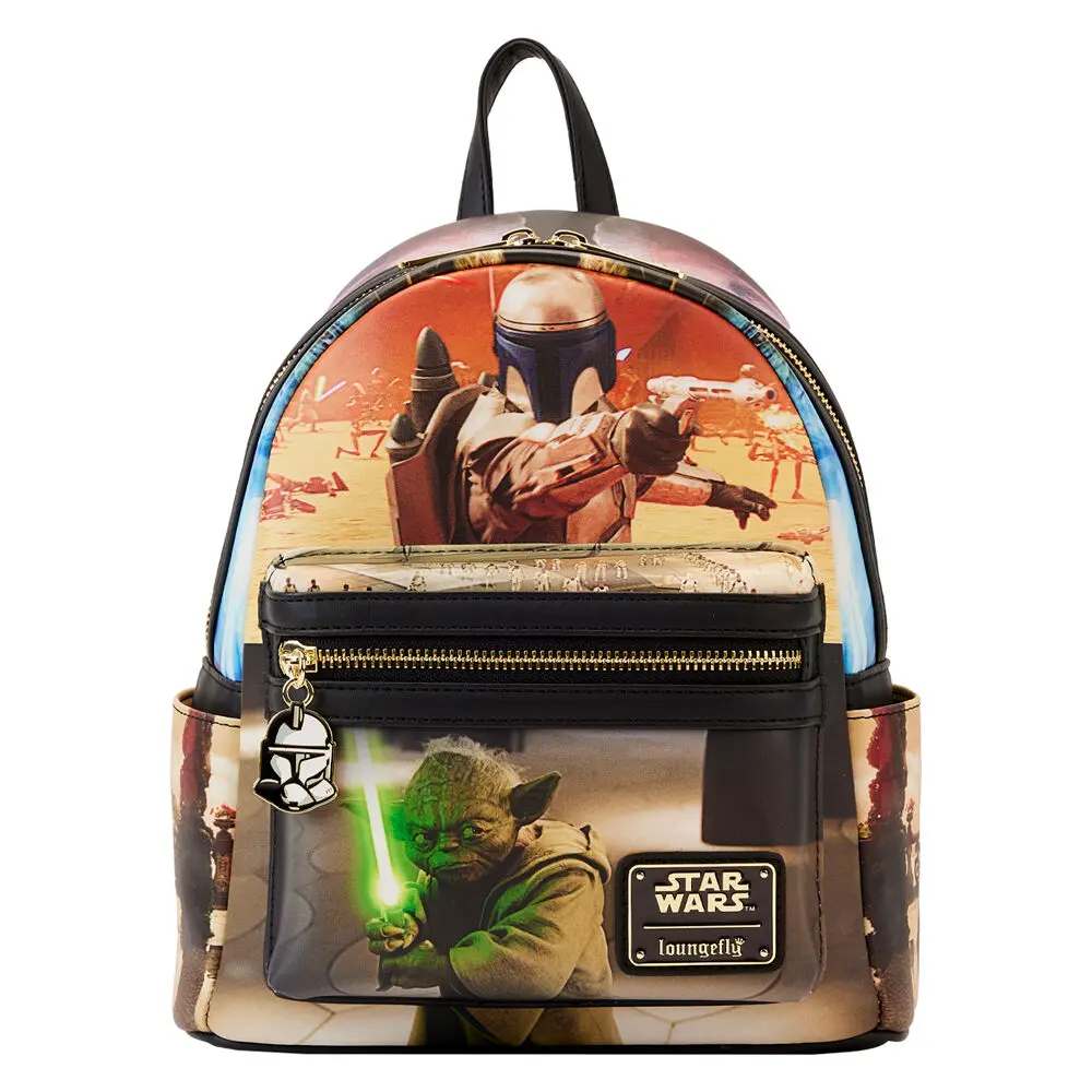 Loungefly Star Wars Episode II Attack of the Clones ruksak 26cm fotografija proizvoda