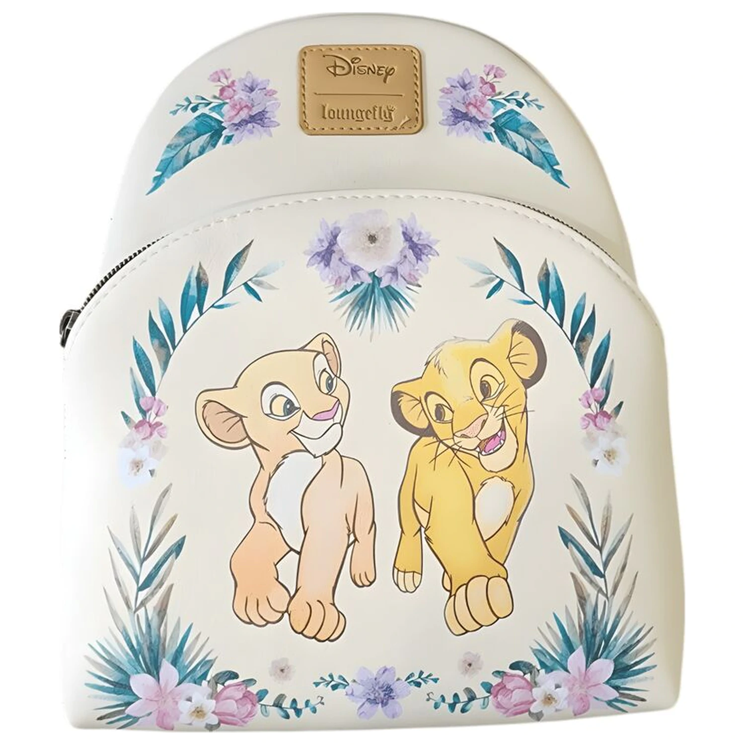 Loungefly Disney Kralj lavova Simba & Nala cvjetni ruksak 26 cm fotografija proizvoda