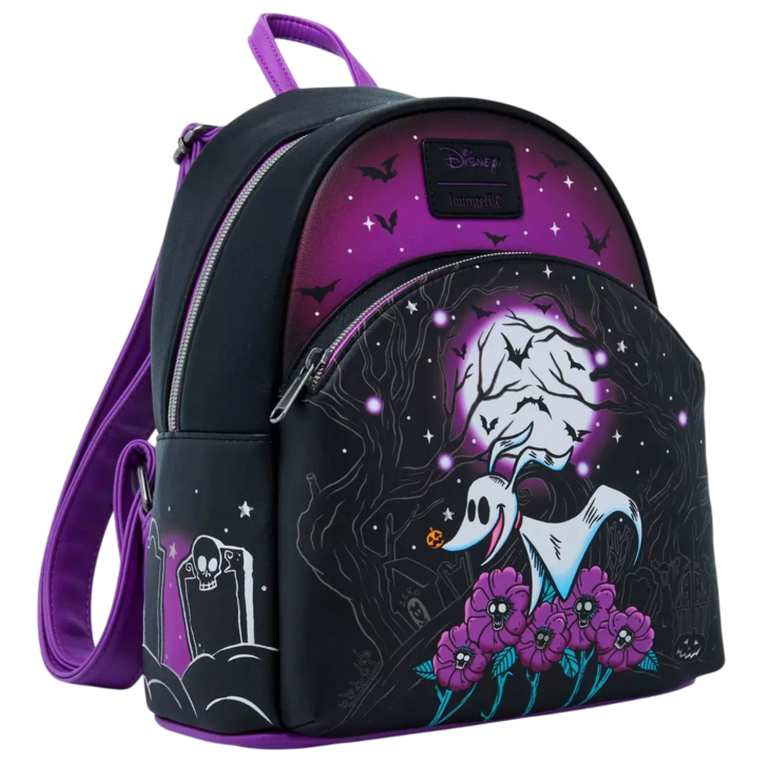 Loungefly The Nightmare Before Christmas Zero Moon Doodle ruksak fotografija proizvoda